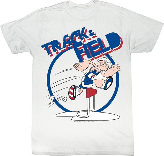 Track and Field Popeye T-Shirt