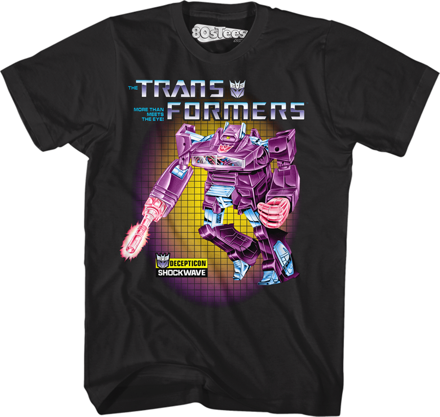 Transformers Box Art Shockwave T-Shirt