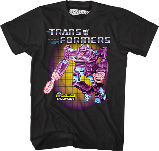 Transformers Box Art Shockwave T-Shirt