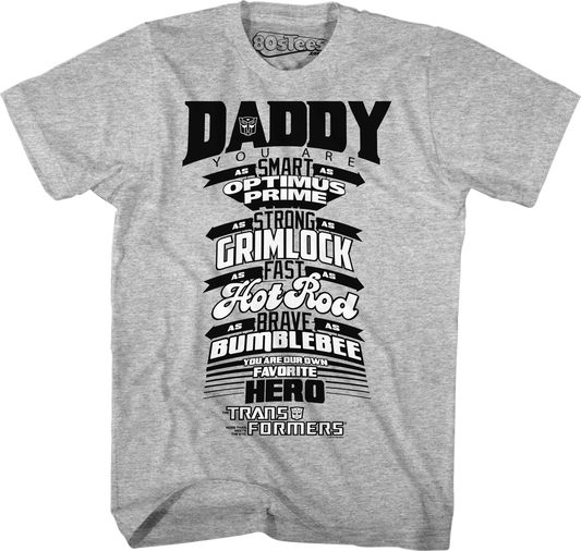 Transformers Father's Day T-Shirt