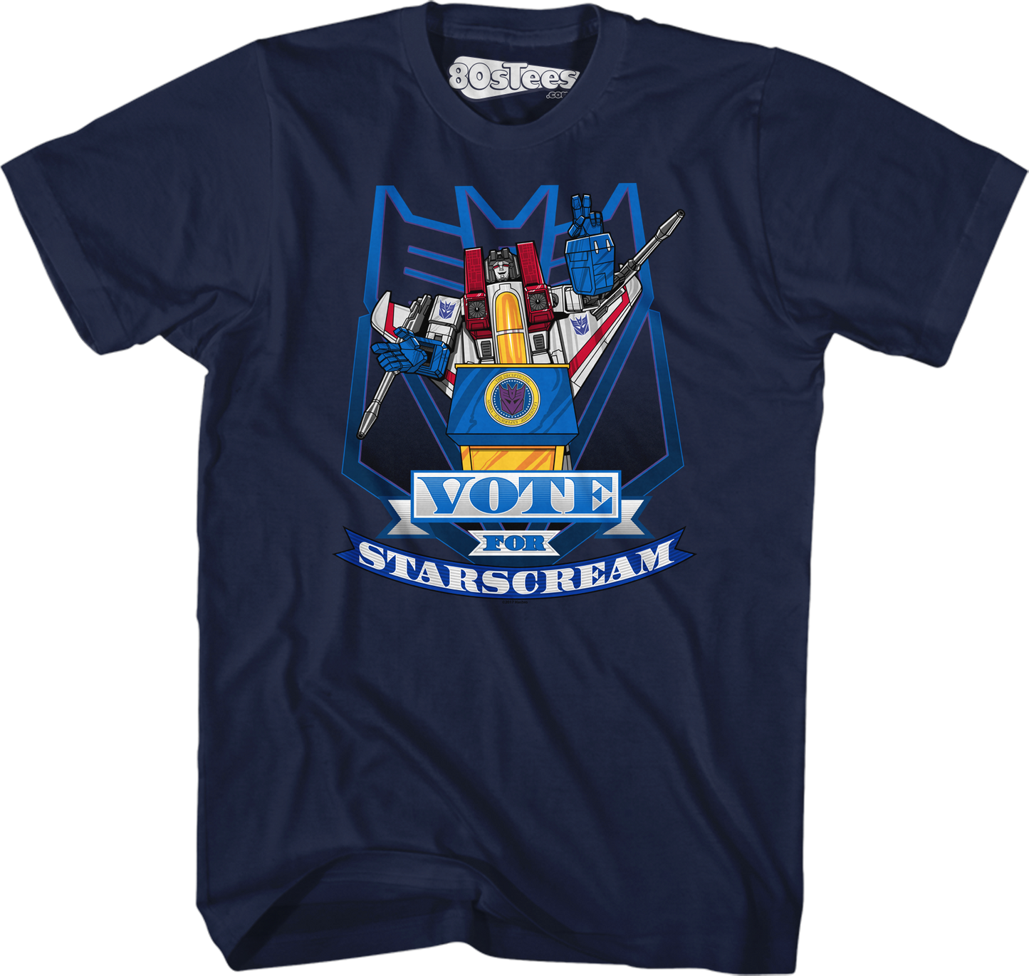 Transformers Vote For Starscream T-Shirt