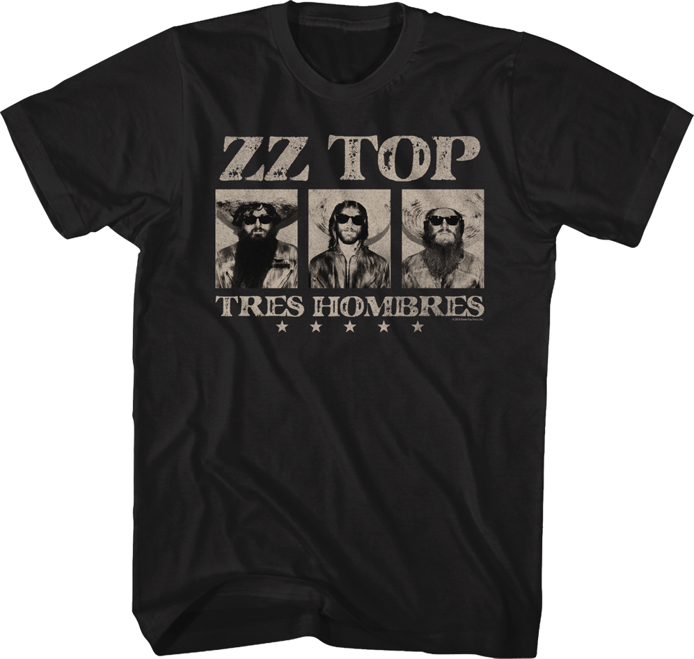 Tres Hombres ZZ Top T-Shirt