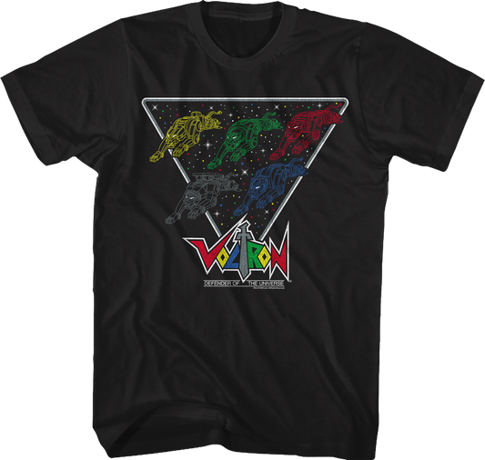 Lion Formation Voltron T-Shirt