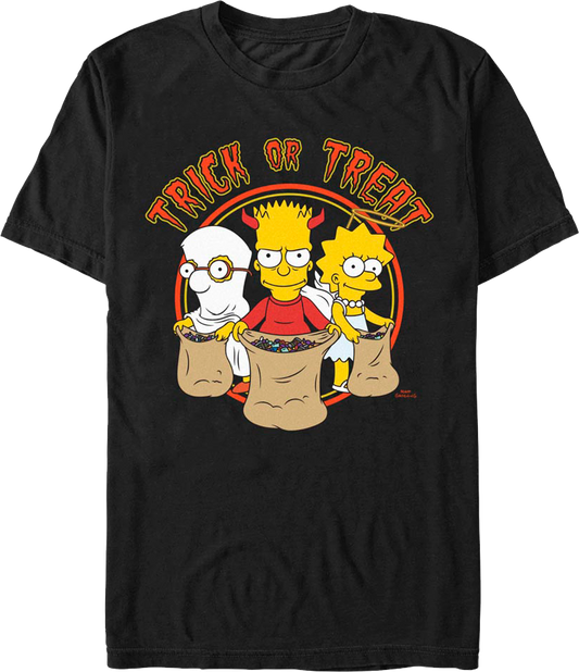 Trick Or Treat Simpsons T-Shirt