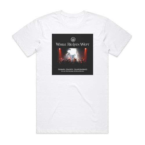 While Heaven Wept Triumphtragedytranscendence Live At The Hammer Of Doom Festi Album Cover T-Shirt White