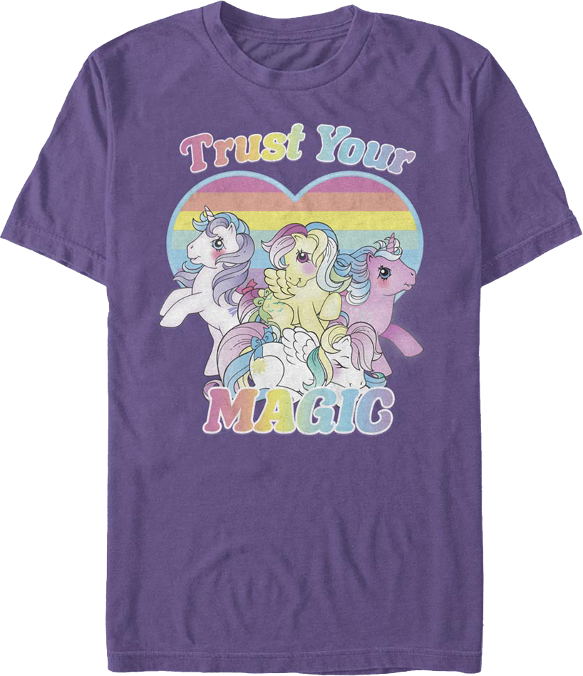 Trust Your Magic Rainbow Colors My Little Pony T-Shirt