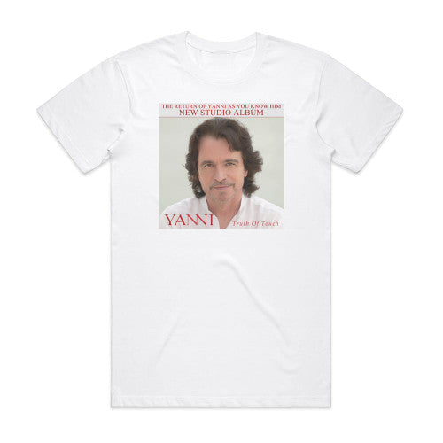 Yanni Truth Of Touch Album Cover T-Shirt White