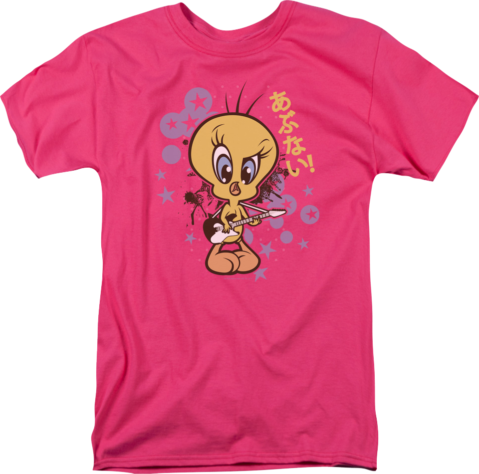 Tweety Bird Rock Star Looney Tunes T-Shirt