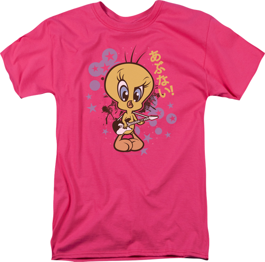 Tweety Bird Rock Star Looney Tunes T-Shirt