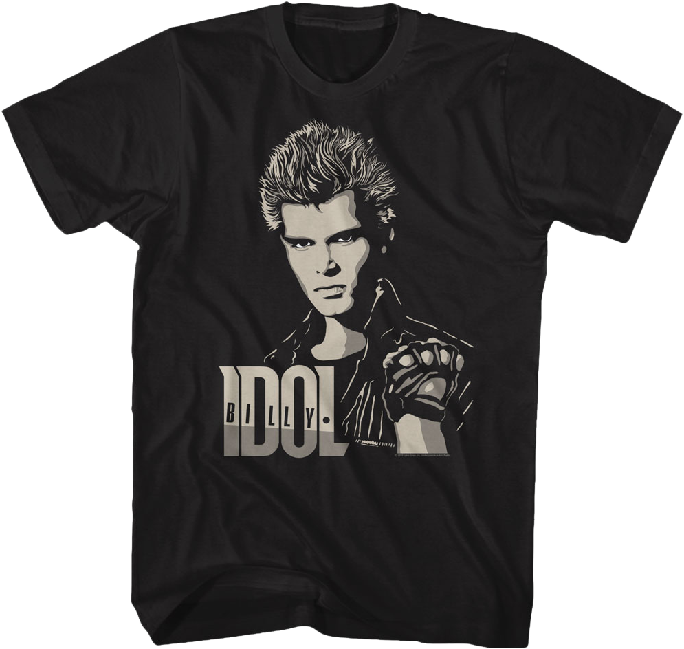 Two Tone Billy Idol T-Shirt