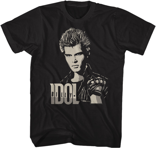 Two Tone Billy Idol T-Shirt