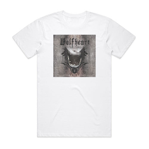 Wolfheart Tyhjyys Album Cover T-Shirt White