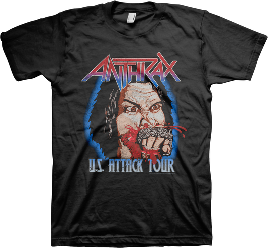 U. S. Attack Tour Anthrax T-Shirt