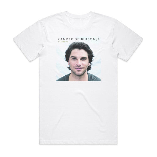 Xander de Buisonje Uit Liefde Album Cover T-Shirt White