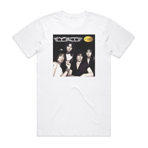 Y and T Ultimate Collection Album Cover T-Shirt White