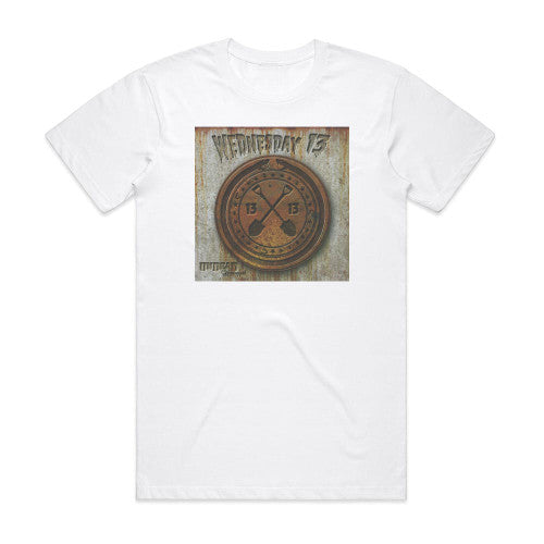 Wednesday 13 Undead Unplugged Album Cover T-Shirt White