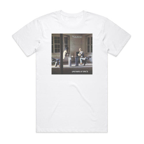 Yazoo Upstairs At Erics 1 Album Cover T-Shirt White