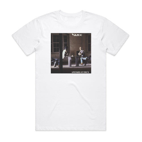 Yazoo Upstairs At Erics Album Cover T-Shirt White