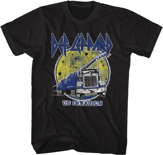 US Invasion Def Leppard T-Shirt