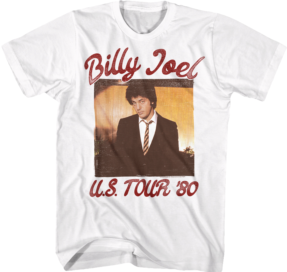 US Tour '80 Billy Joel T-Shirt