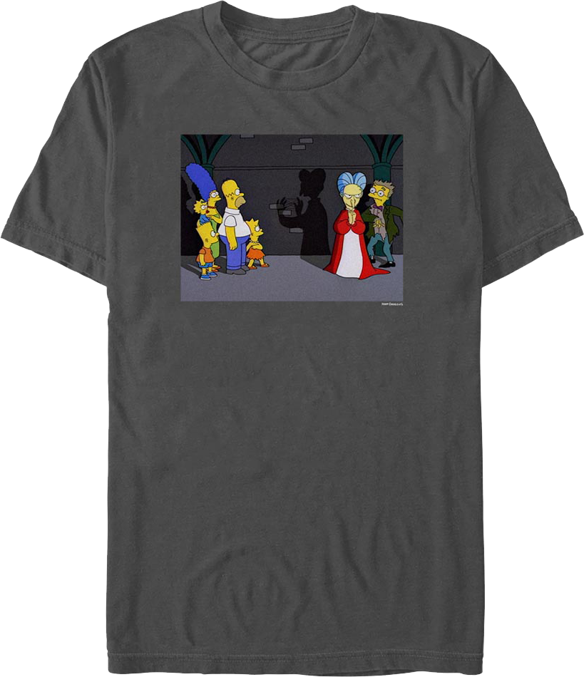 Vampire Burns The Simpsons T-Shirt