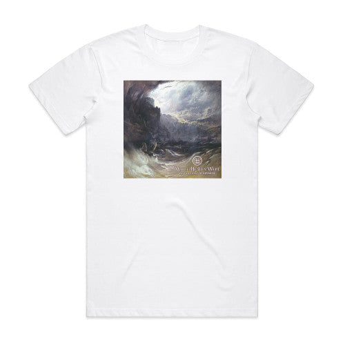 While Heaven Wept Vast Oceans Lachrymose Album Cover T-Shirt White