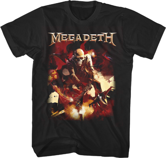 Vic Rattlehead's Guitar Megadeth T-Shirt