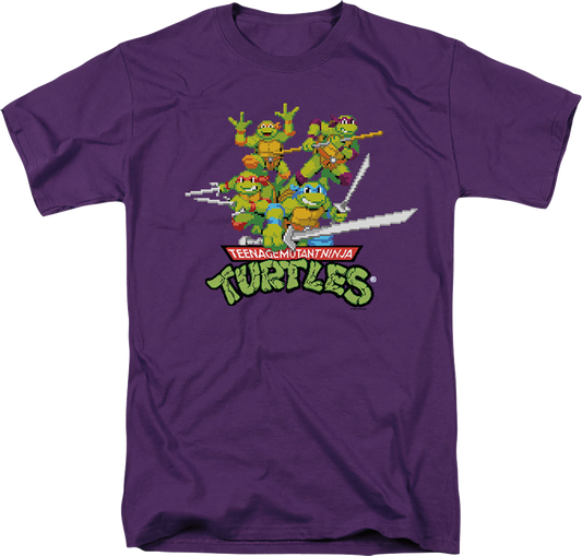 Video Game Heroes Teenage Mutant Ninja Turtles T-Shirt