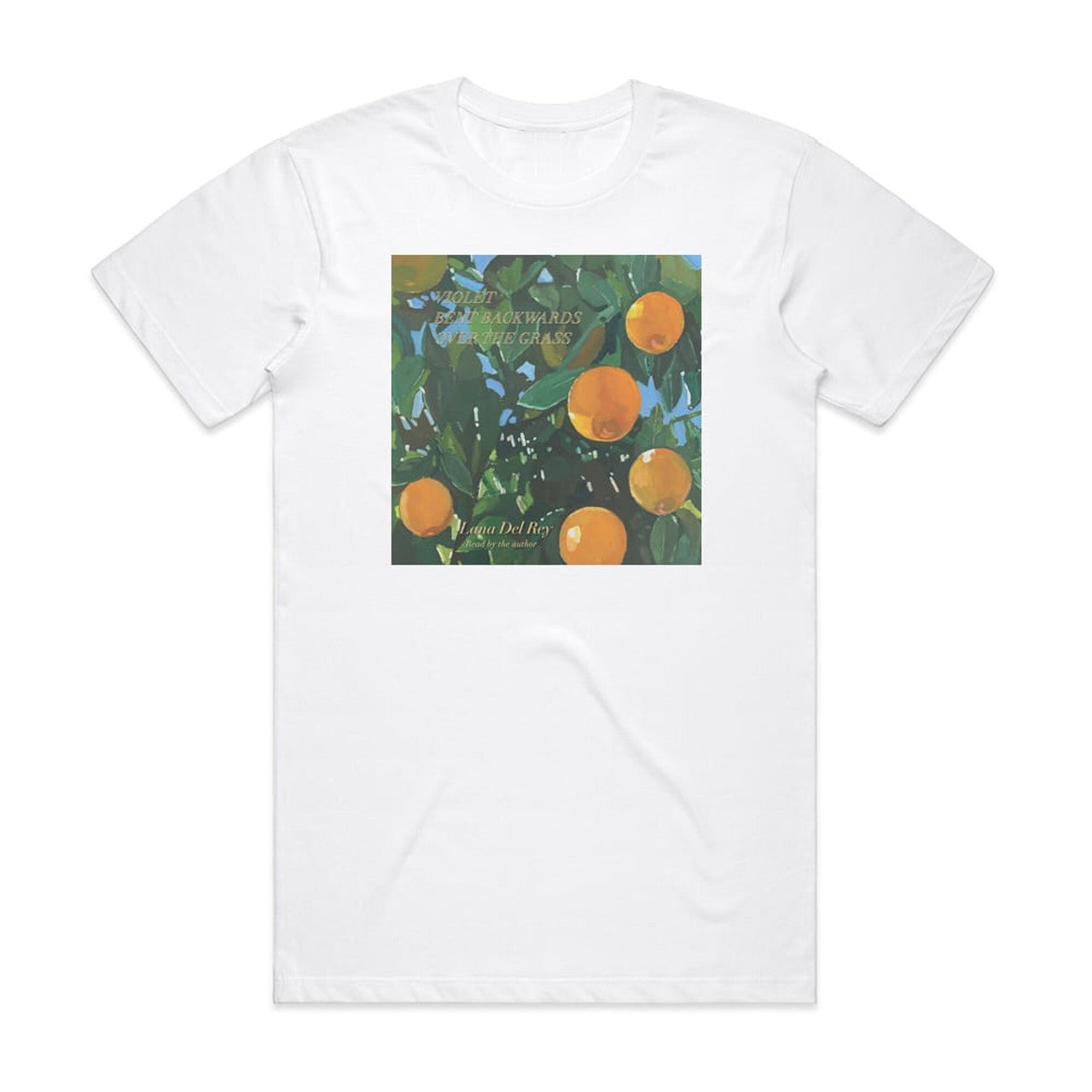 Lana Del Rey Violet Bent Backwards Over The Grass T-Shirt White