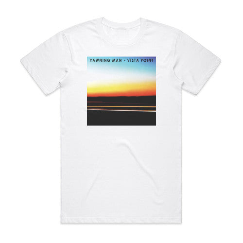 Yawning Man Vista Point Album Cover T-Shirt White