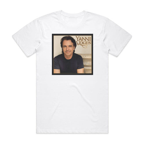 Yanni Voces Album Cover T-Shirt White