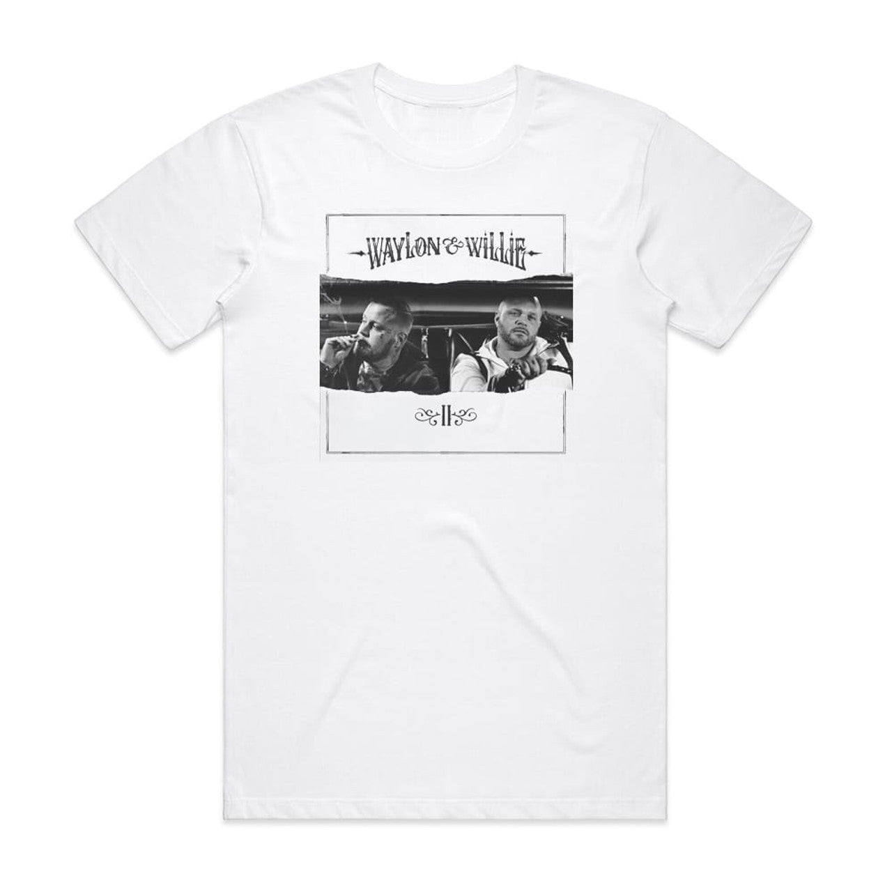 Jelly Roll Waylon Willie Ii T-Shirt White