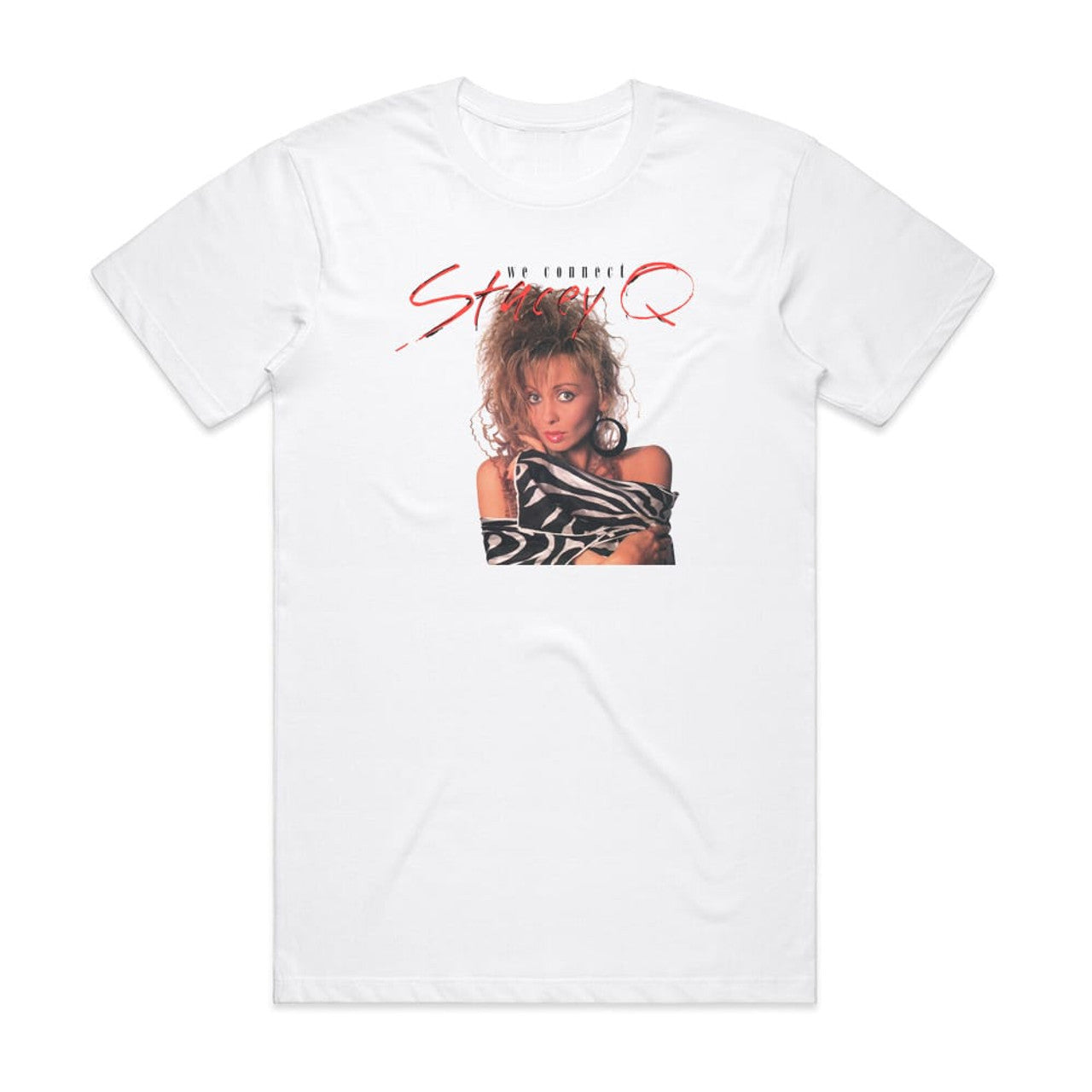 Stacey Q We Connect T-Shirt White