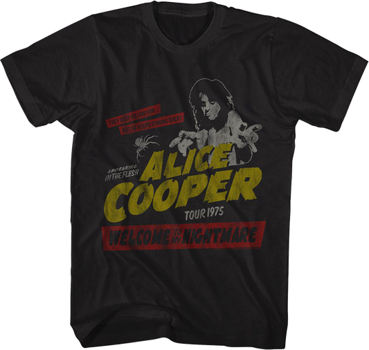 Welcome To My Nightmare Alice Cooper T-Shirt