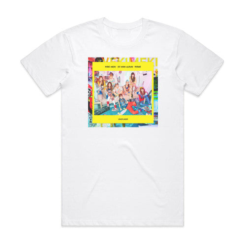 Weki Meki Weme Album Cover T-Shirt White