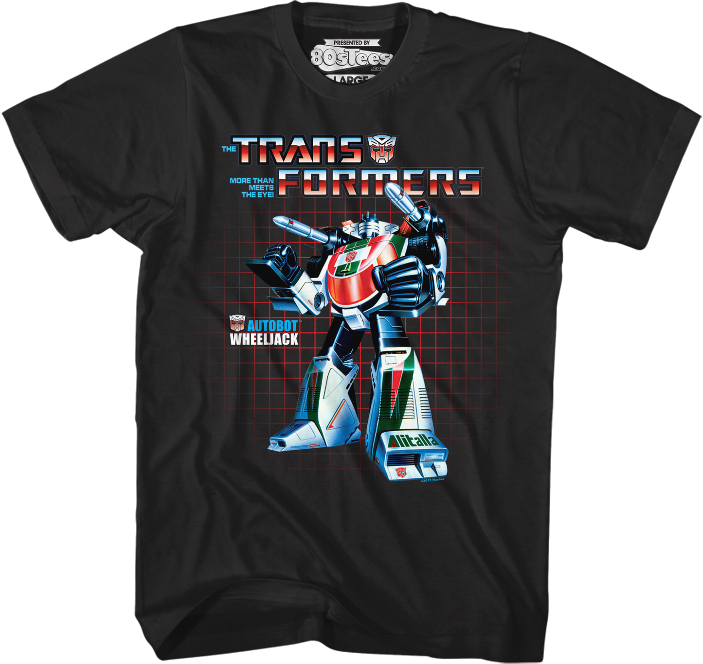 Wheeljack Box Art Transformers T-Shirt