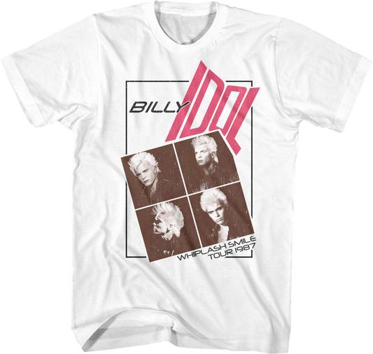 Whiplash Smile Tour Billy Idol T-Shirt