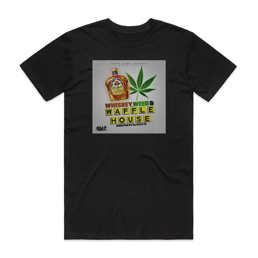 Jelly Roll Whiskey Weed Waffle House T-Shirt Black