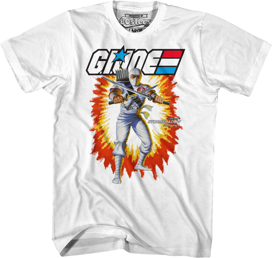 White Box Art Storm Shadow GI Joe T-Shirt