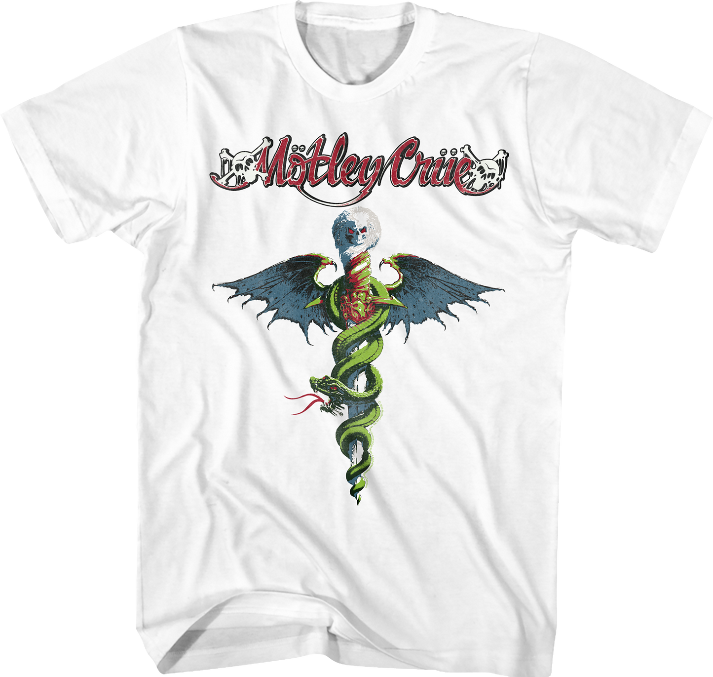 White Dr. Feelgood Motley Crue T-Shirt