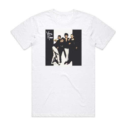 XTC White Music 1 Album Cover T-Shirt White