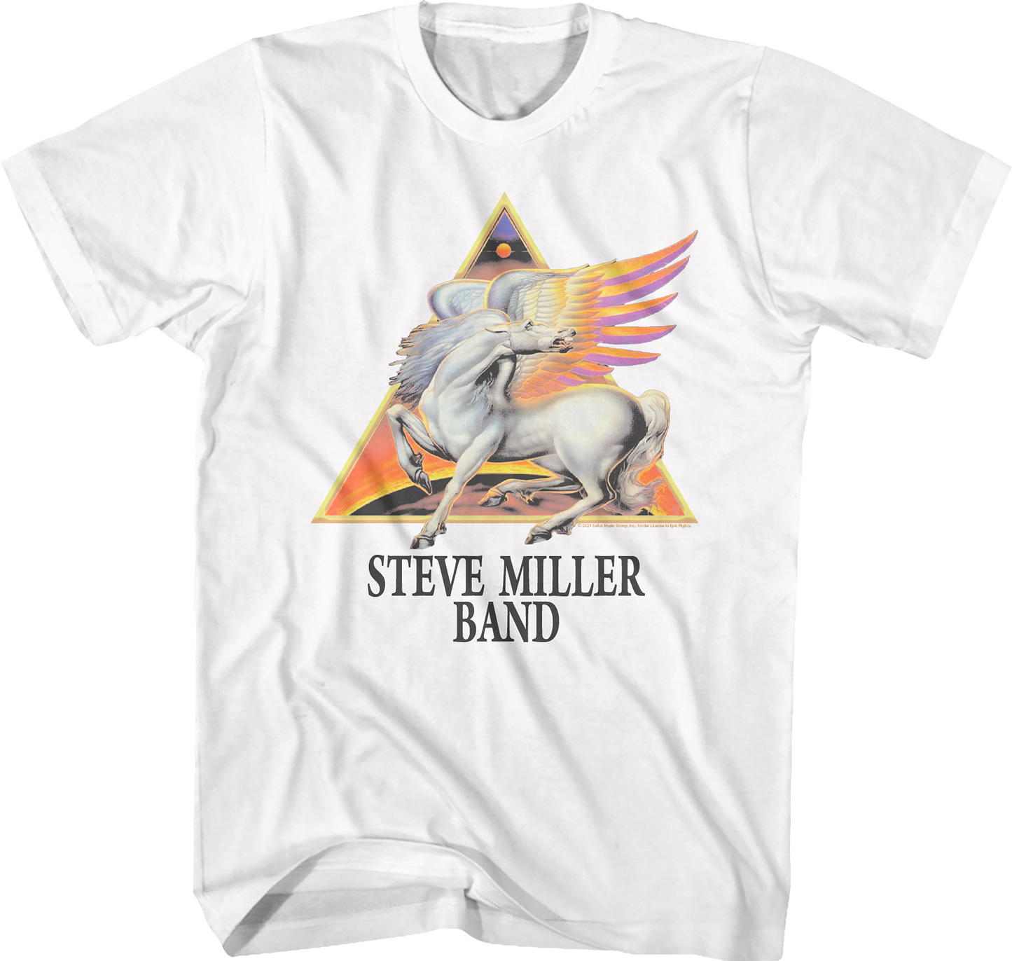 White Pegasus Steve Miller Band T-Shirt