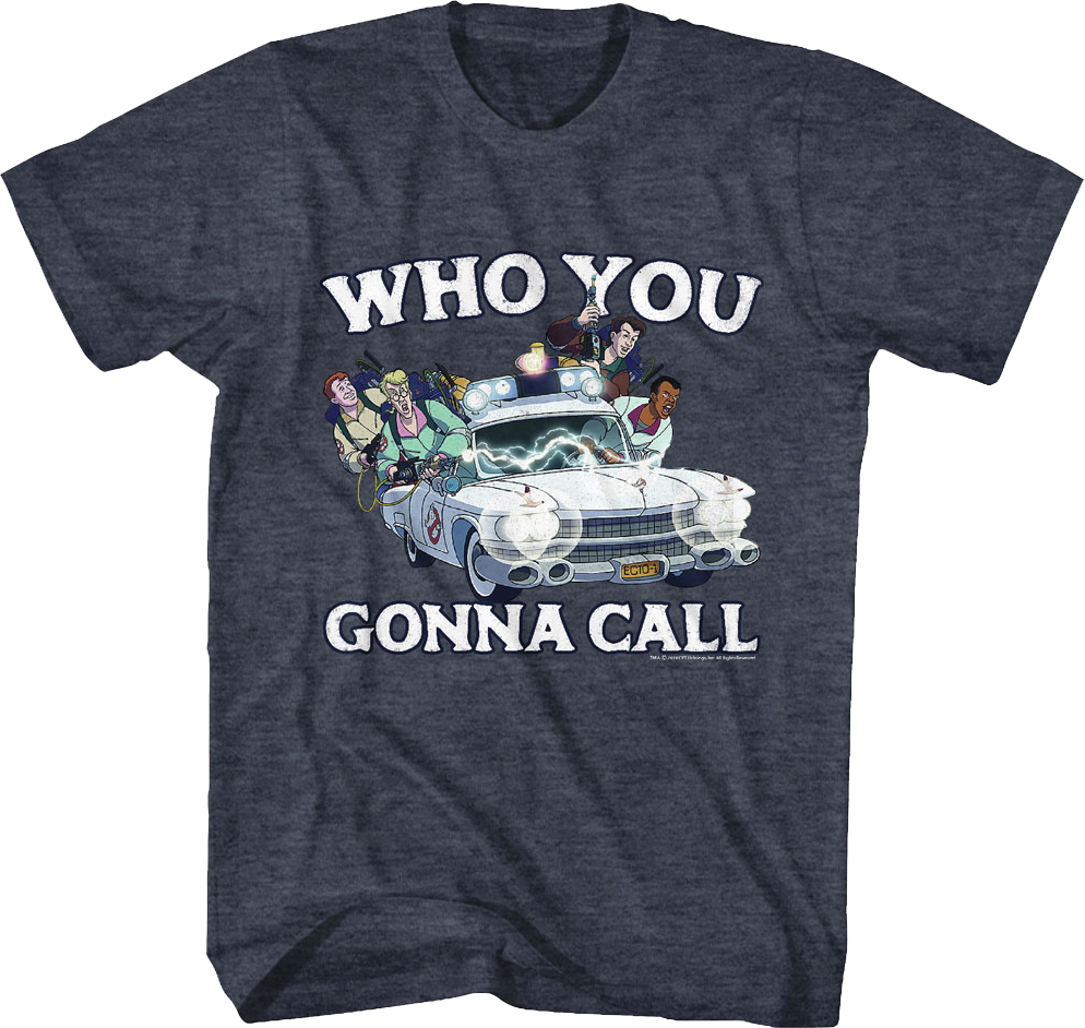 Who You Gonna Call Real Ghostbusters Cast T-Shirt