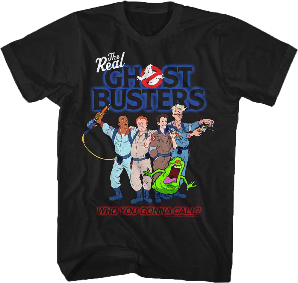 Who You Gonna Call Real Ghostbusters T-Shirt