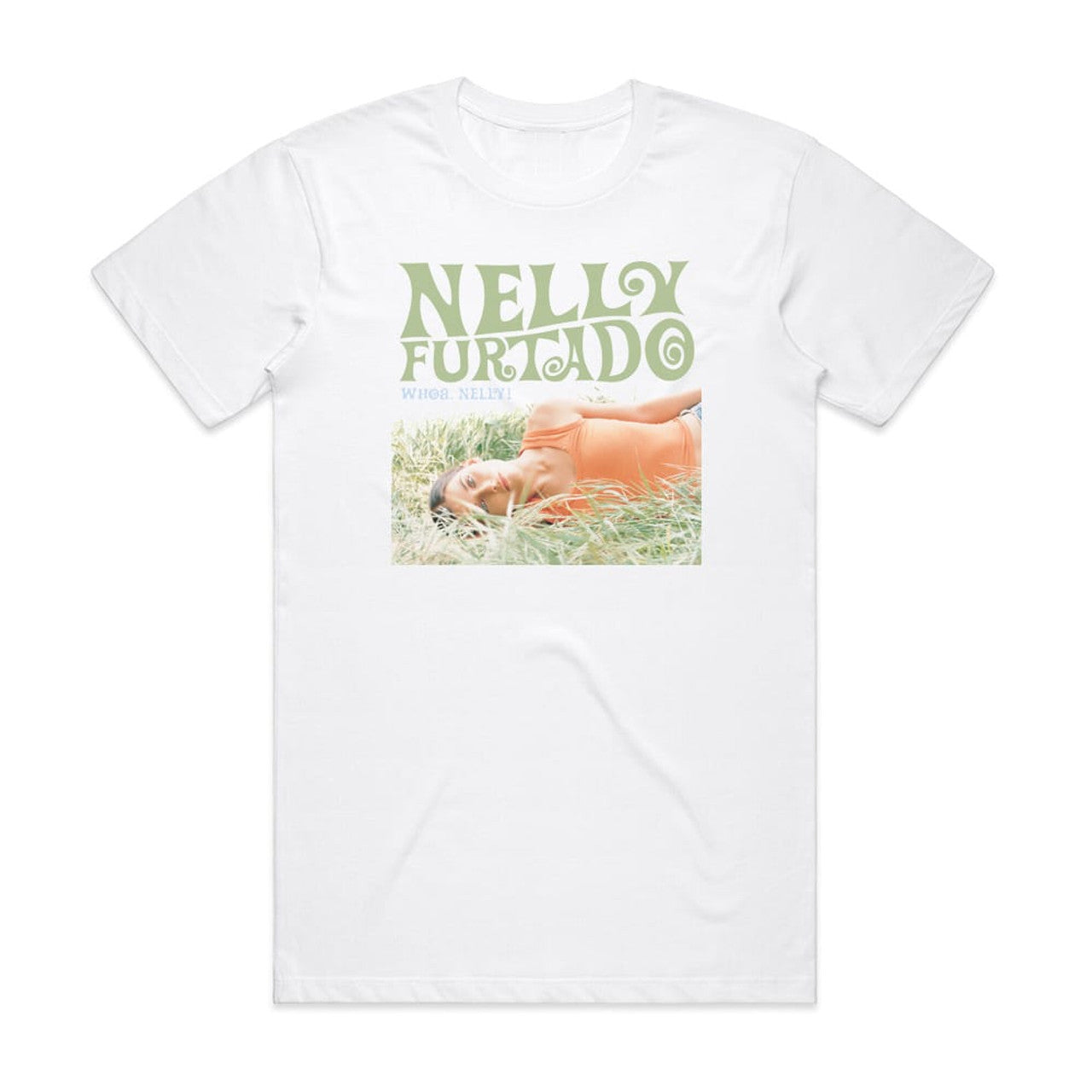 Nelly Furtado Whoa Nelly T-Shirt White