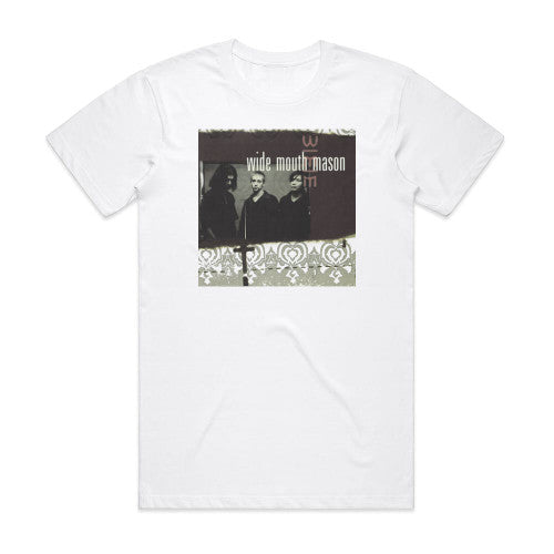 Wide Mouth Mason Wide Mouth Mason Album Cover T-Shirt White