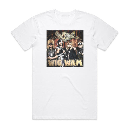 Wig Wam Wig Wamania Album Cover T-Shirt White