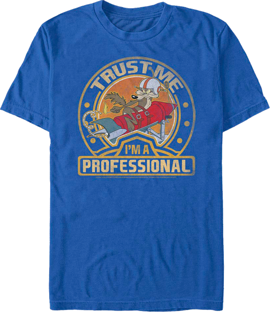 Wile E. Coyote Trust Me I'm A Professional Looney Tunes T-Shirt