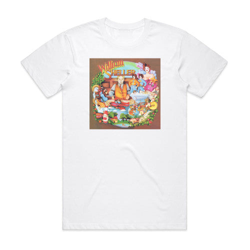 William Sheller William Sheller Album Cover T-Shirt White