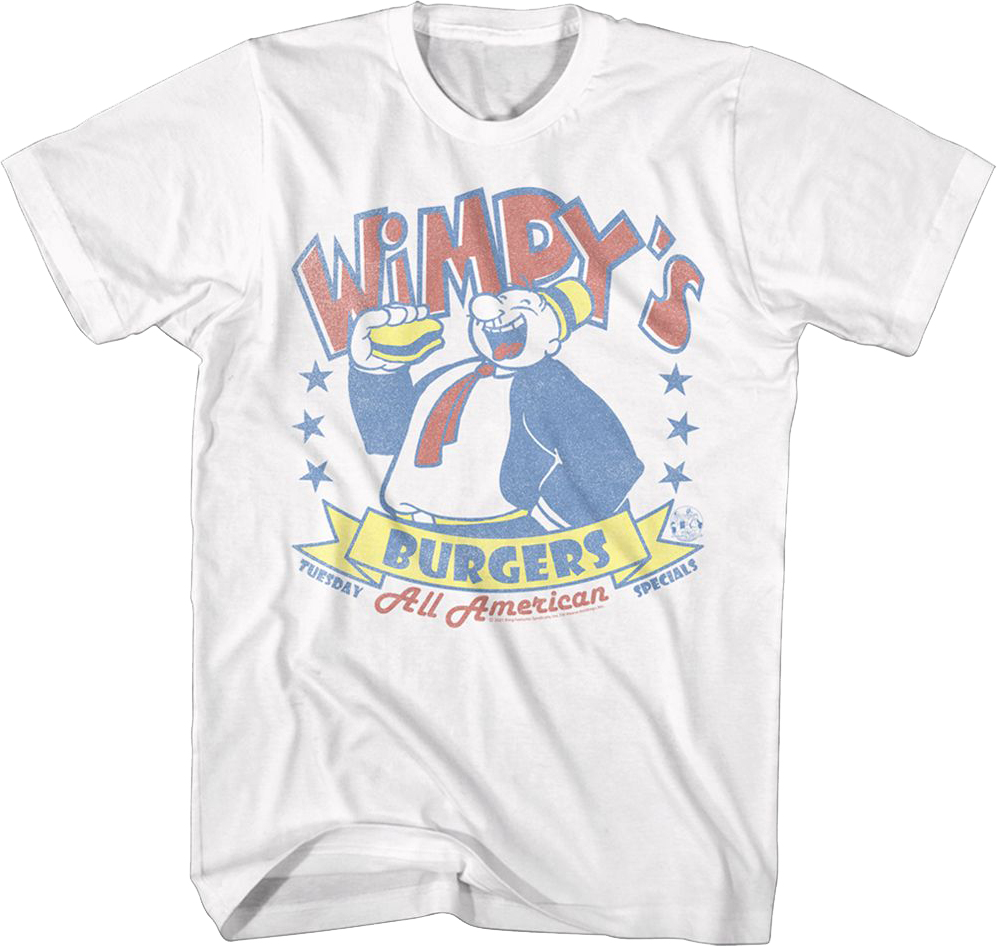 Wimpy's Burgers Popeye T-Shirt